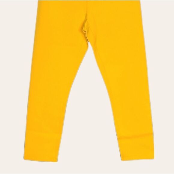 Revolve Lovewave Luka Yellow High Waist Crop Leggings Med NWTS - Picture 5 of 6